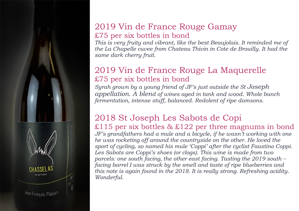 Jean Francois Malsert Domaine de l'Iserand Saint Joseph 2020 750ml